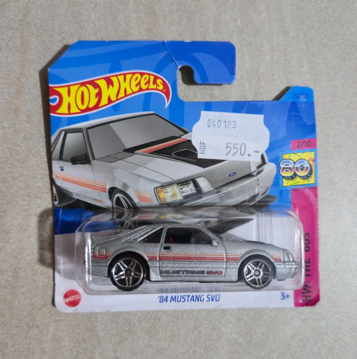 Hot Wheels '84 Mustang SVO 1:64