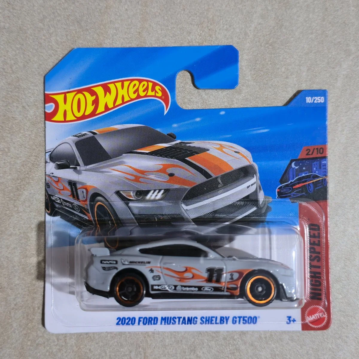 Hot Wheels 2020 Ford Mustang Shelby GT500  1:64