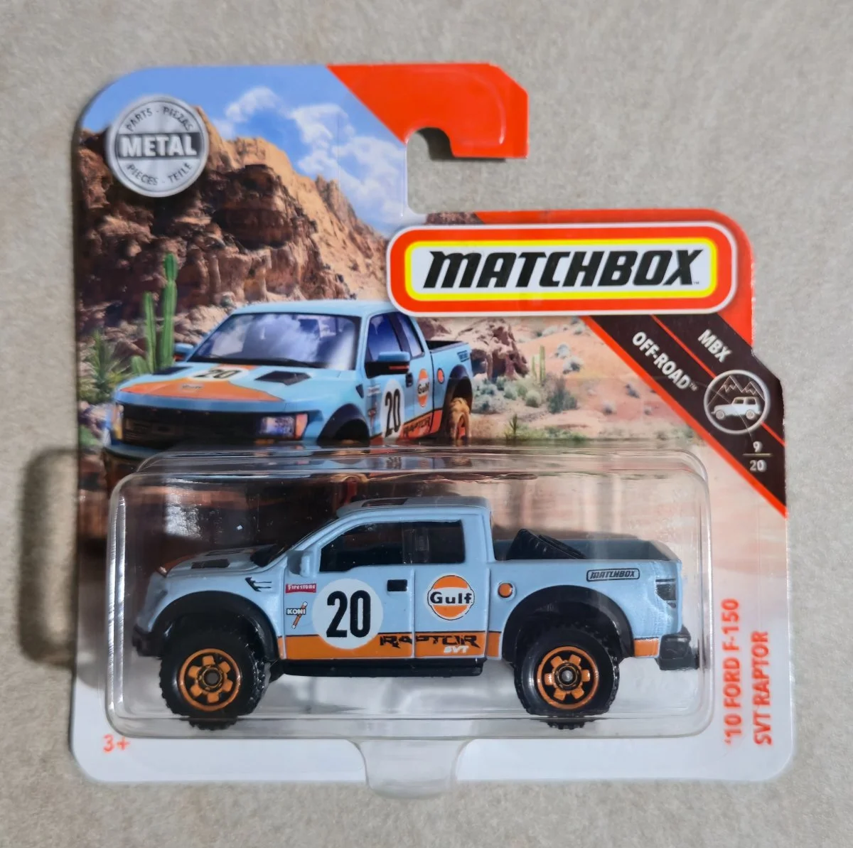 Matchbox '10 Ford F-150 SVT Raptor 1:64
