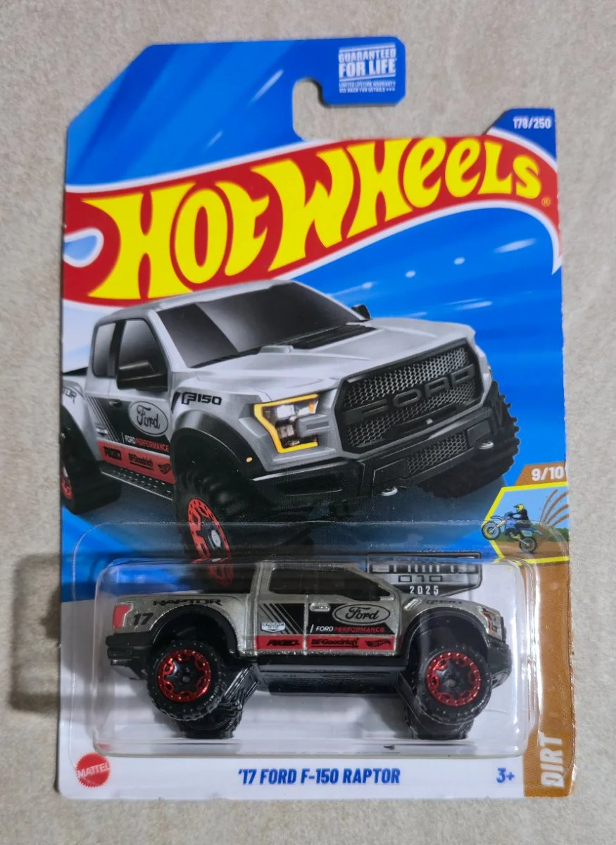 Hot Wheels '17 Ford F-150 Raptor ZAMAC 1:64