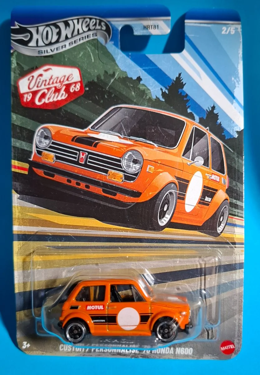 Hot Wheels CUSTOM '70 HONDA N600 1:64