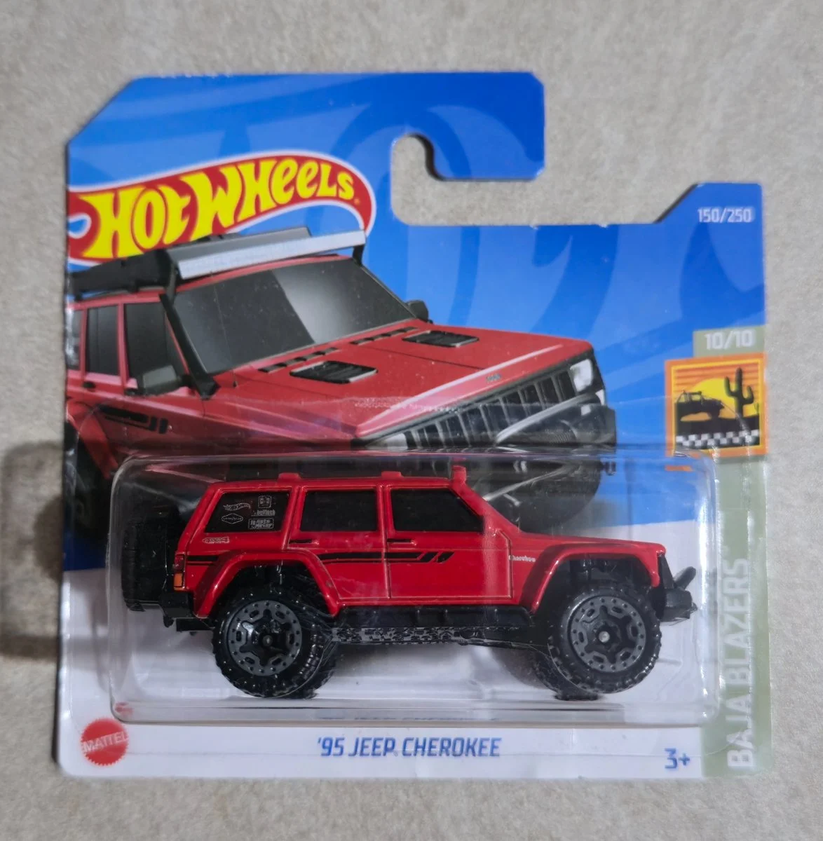 Hot Wheels '95 Jeep Cherokee 1:64