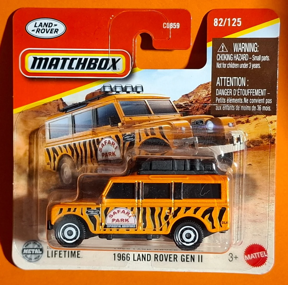 Matchbox 1966 LAND ROVER GEN II 1:64