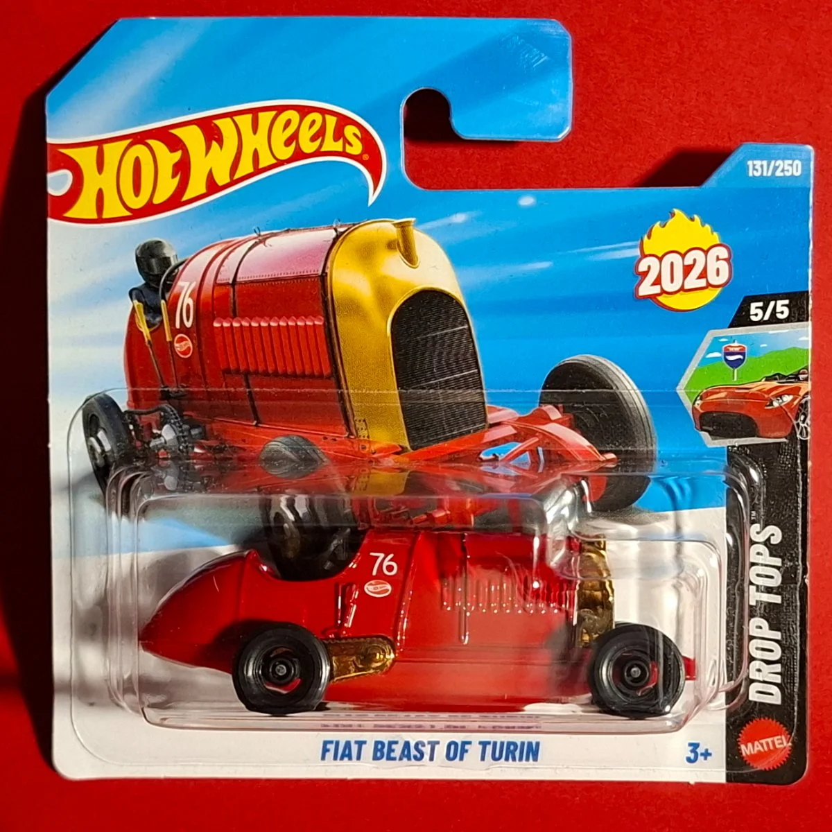 Hot Wheels FIAT BEAST OF TURIN 1:64