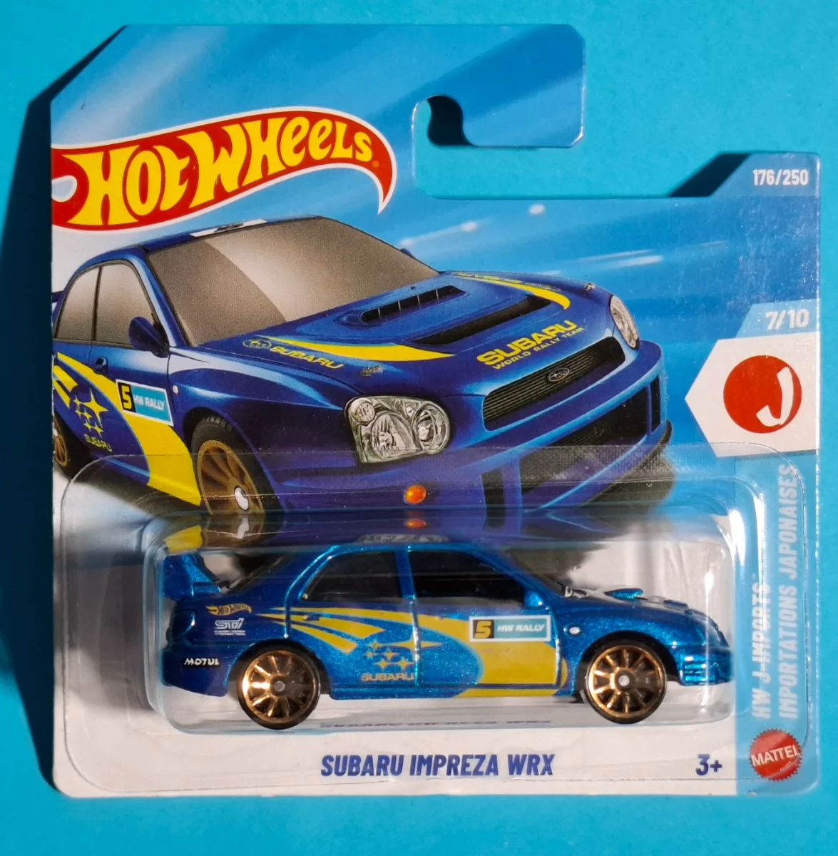 Hot Wheels SUBARU IMPREZA WRX 1:64