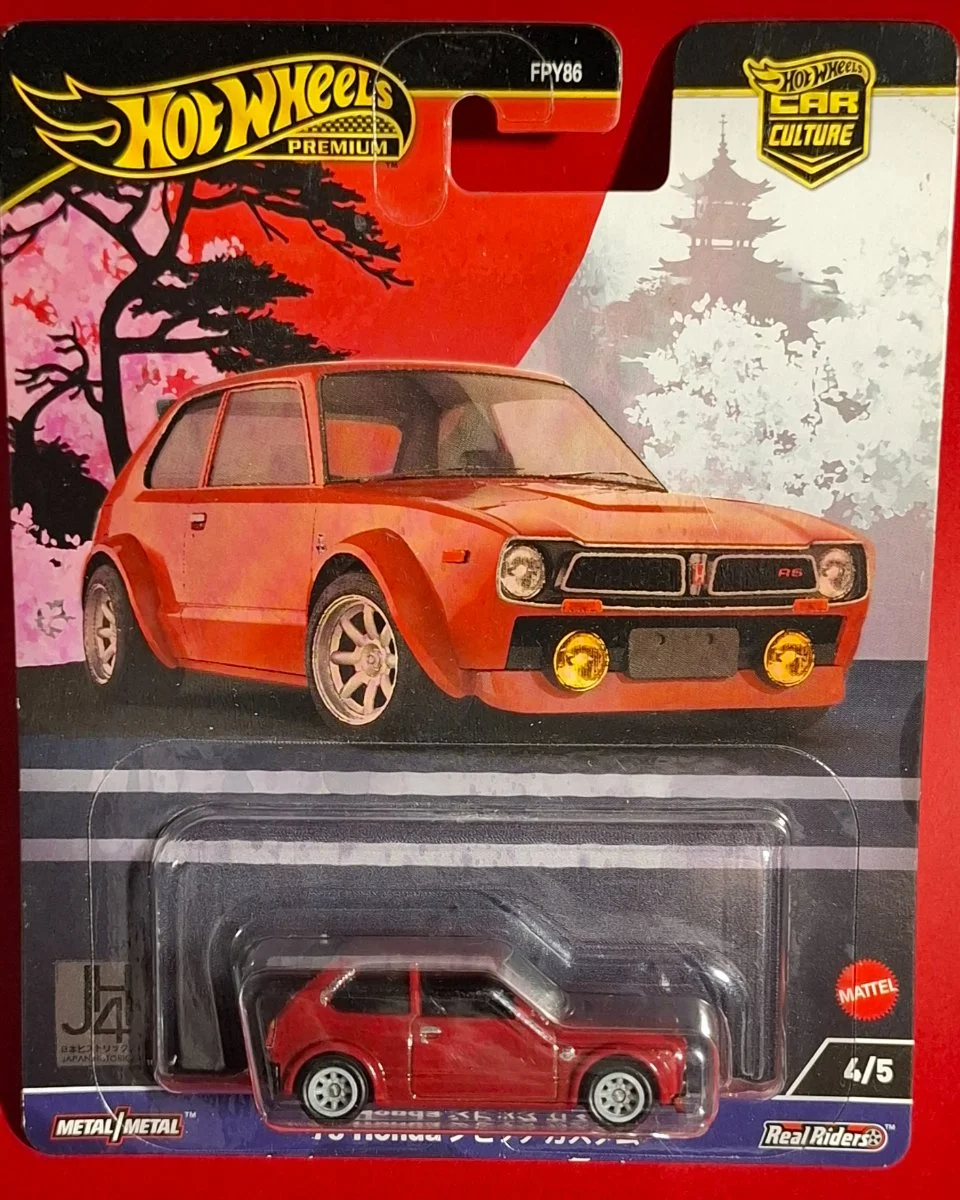 Hot Wheels '73 HONDA CIVIC CUSTOM 1:64