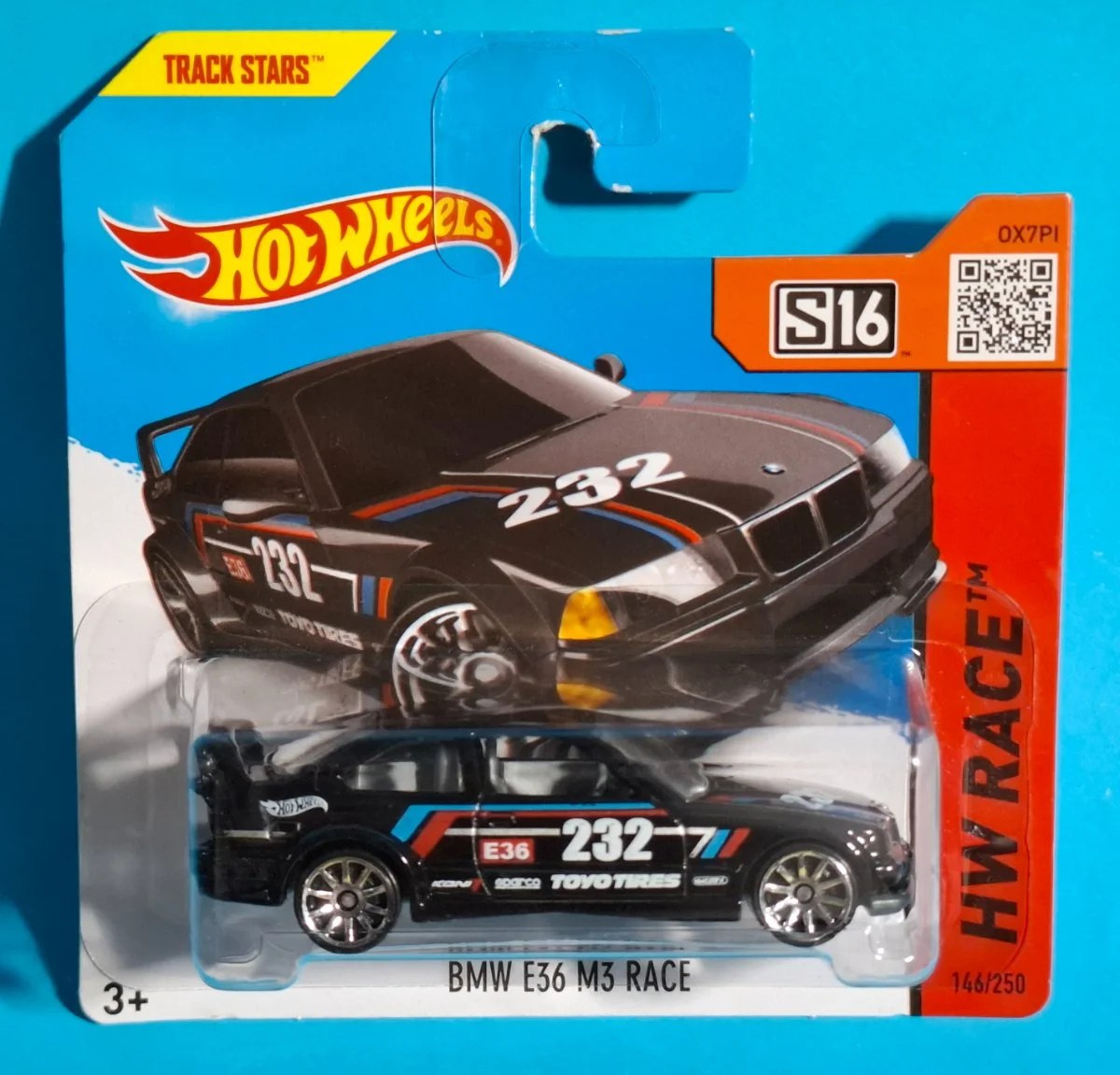 Hot Wheels BMW E36 M3 RACE 1:64