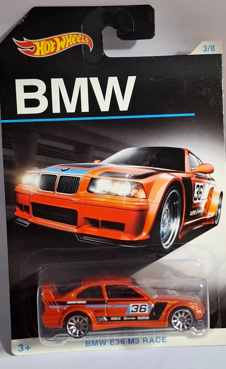 Hot Wheels BMW E36 M3 RACE 1:64