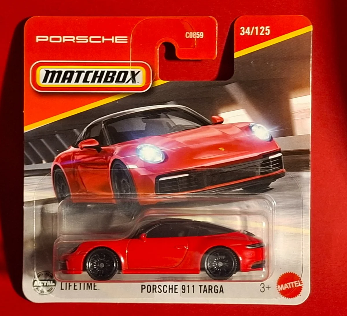 Matchbox PORSCHE 911 TARGA 1:64