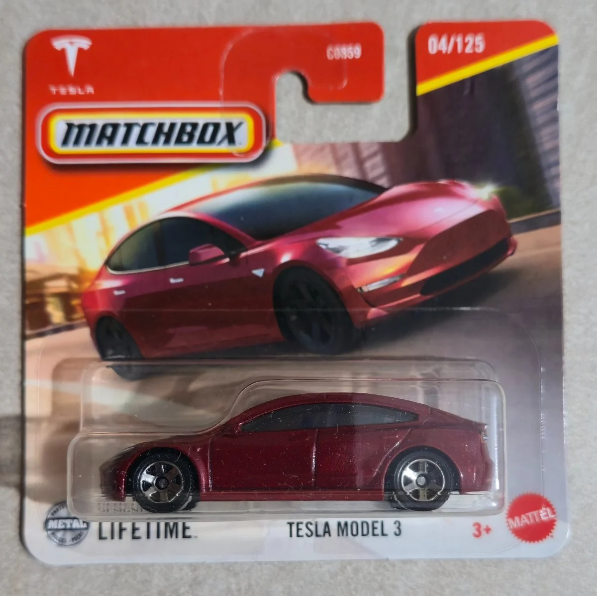 Matchbox Tesla Model 3 1:64