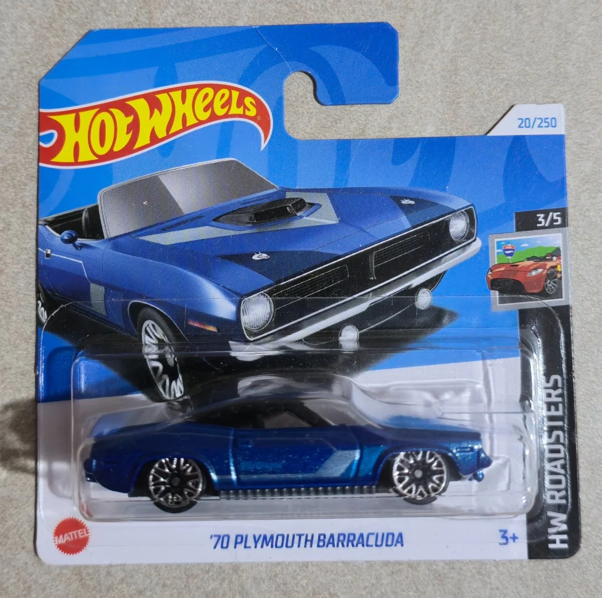 Hot Wheels '70 Plymouth Barracuda 1:64