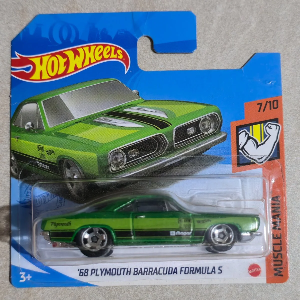 Hot Wheels '68 Plymouth Barracuda Formula S 1:64