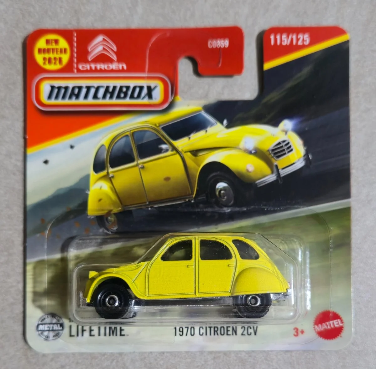 Matchbox 1970 Citroen 2CV 1:64