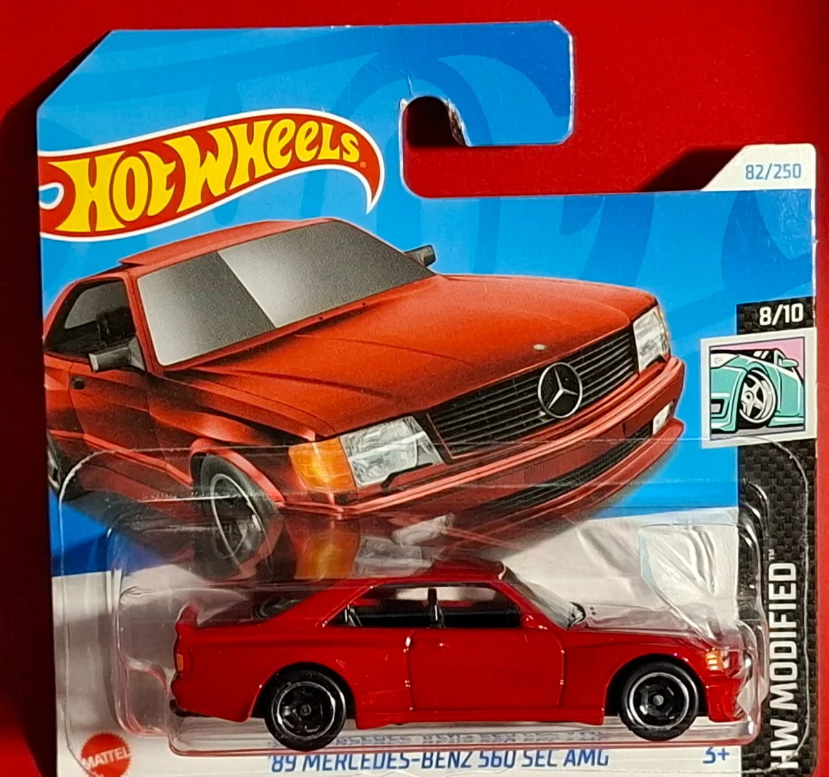 Hot Wheels '89 MERCEDES-BENZ 560 SEC AMG 1:64