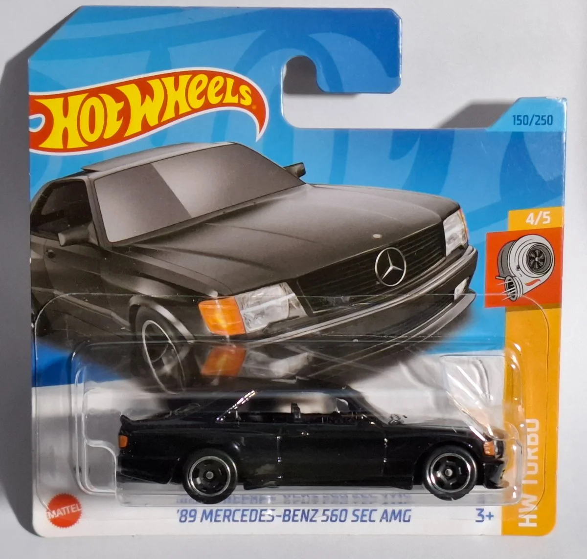 Hot Wheels '89 MERCEDES-BENZ 560 SEC AMG 1:64