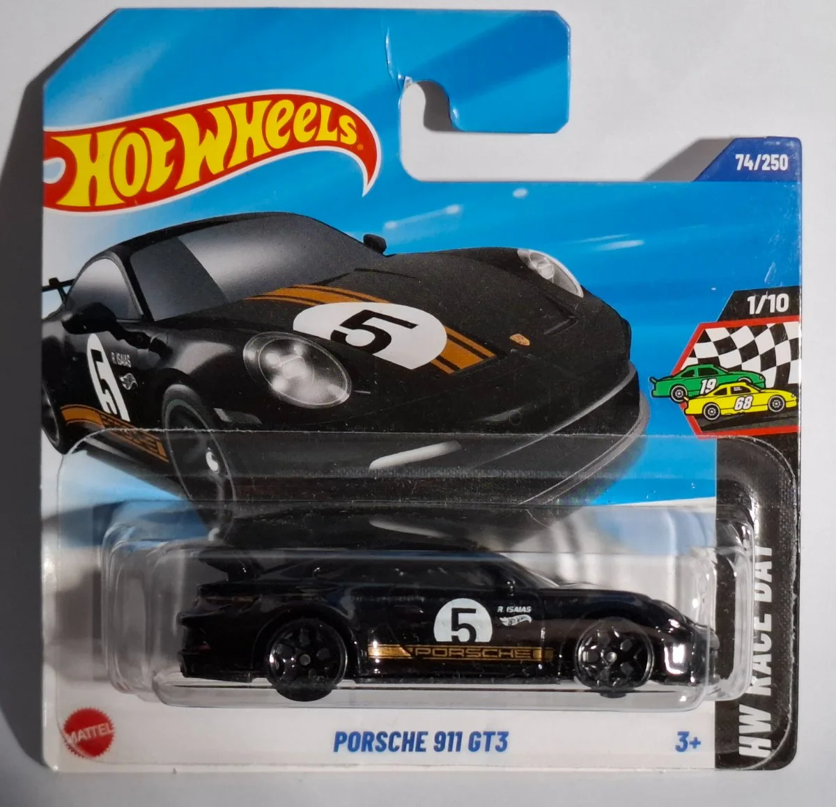 Hot Wheels PORSCHE 911 GT3  1:64