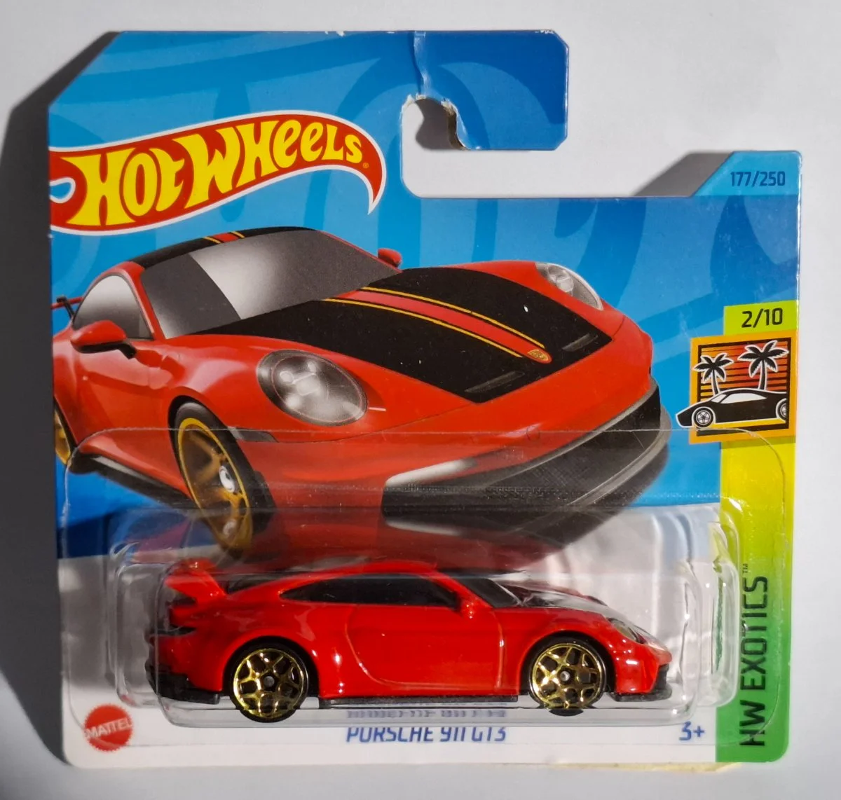 Hot Wheels PORSCHE 911 GT3  1:64
