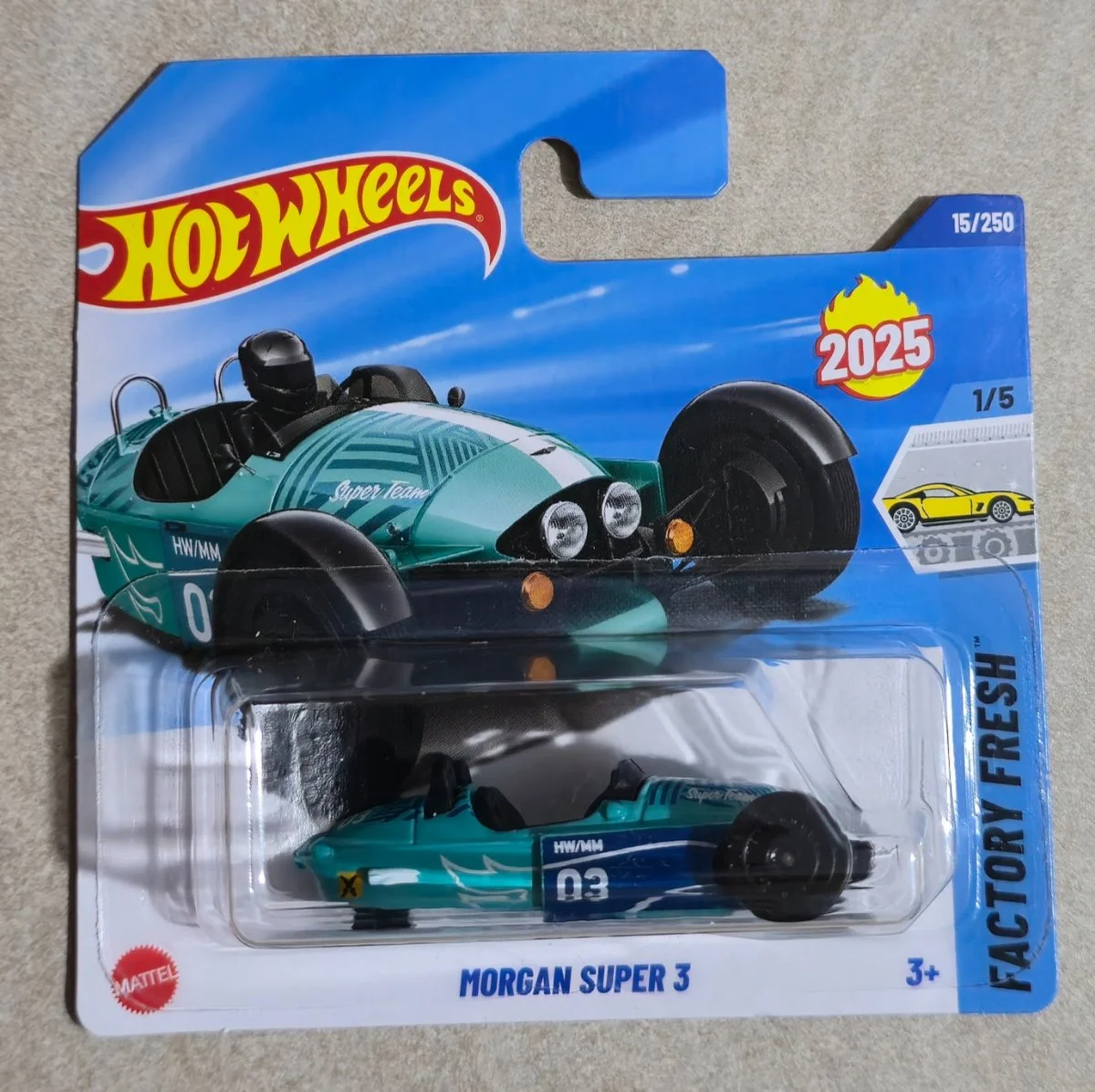 Hot Wheels Morgan Super 3 1:64