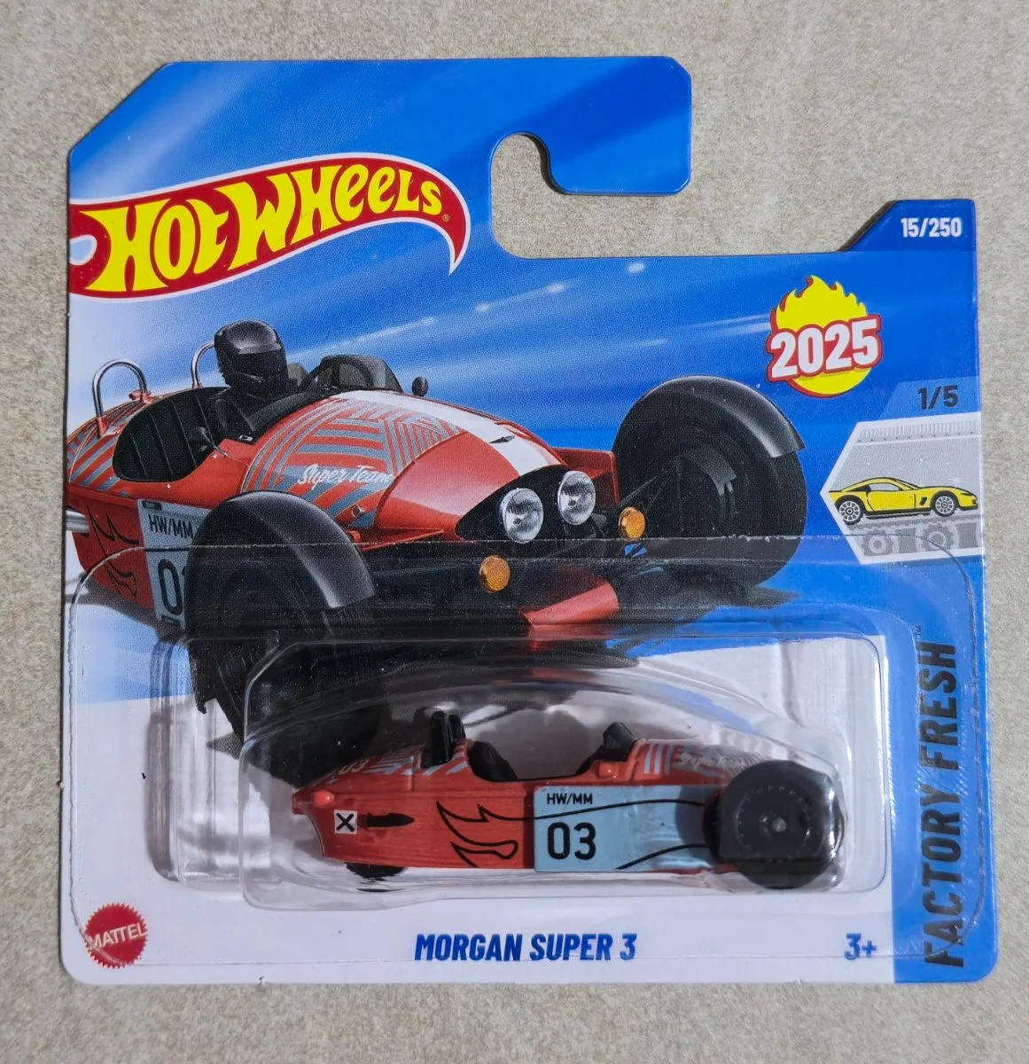 Hot Wheels Morgan Super 3 1:64