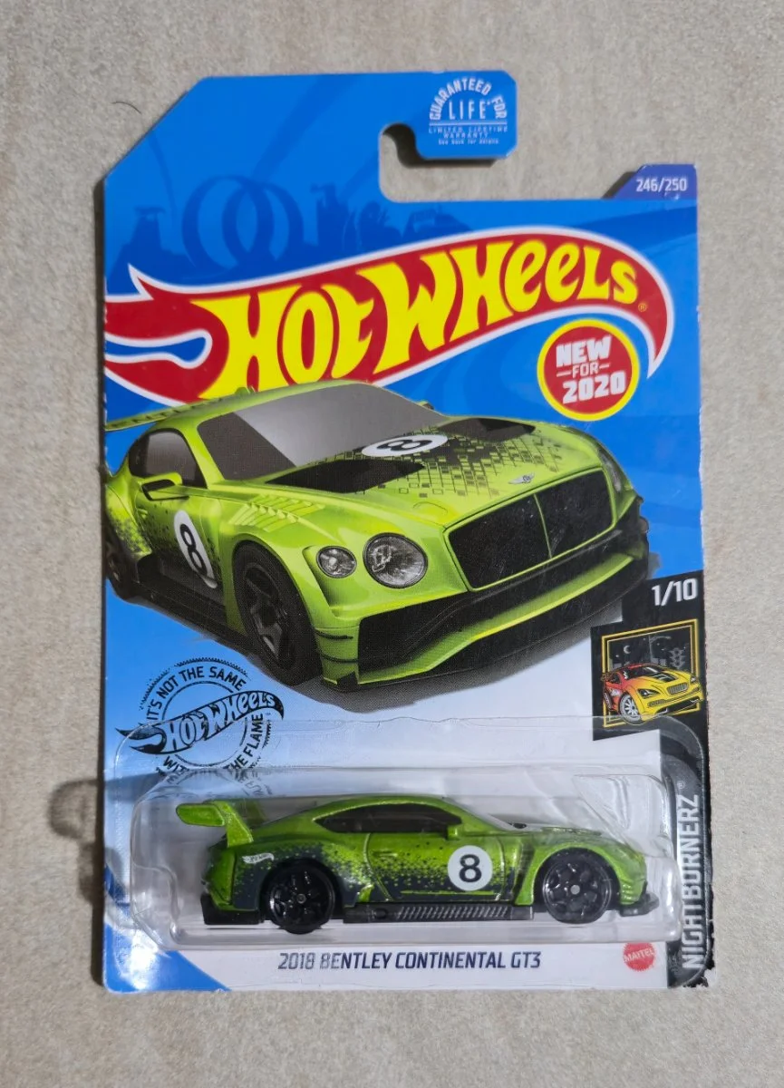 Hot Wheels 2018 Bentley Continental GT3  1:64