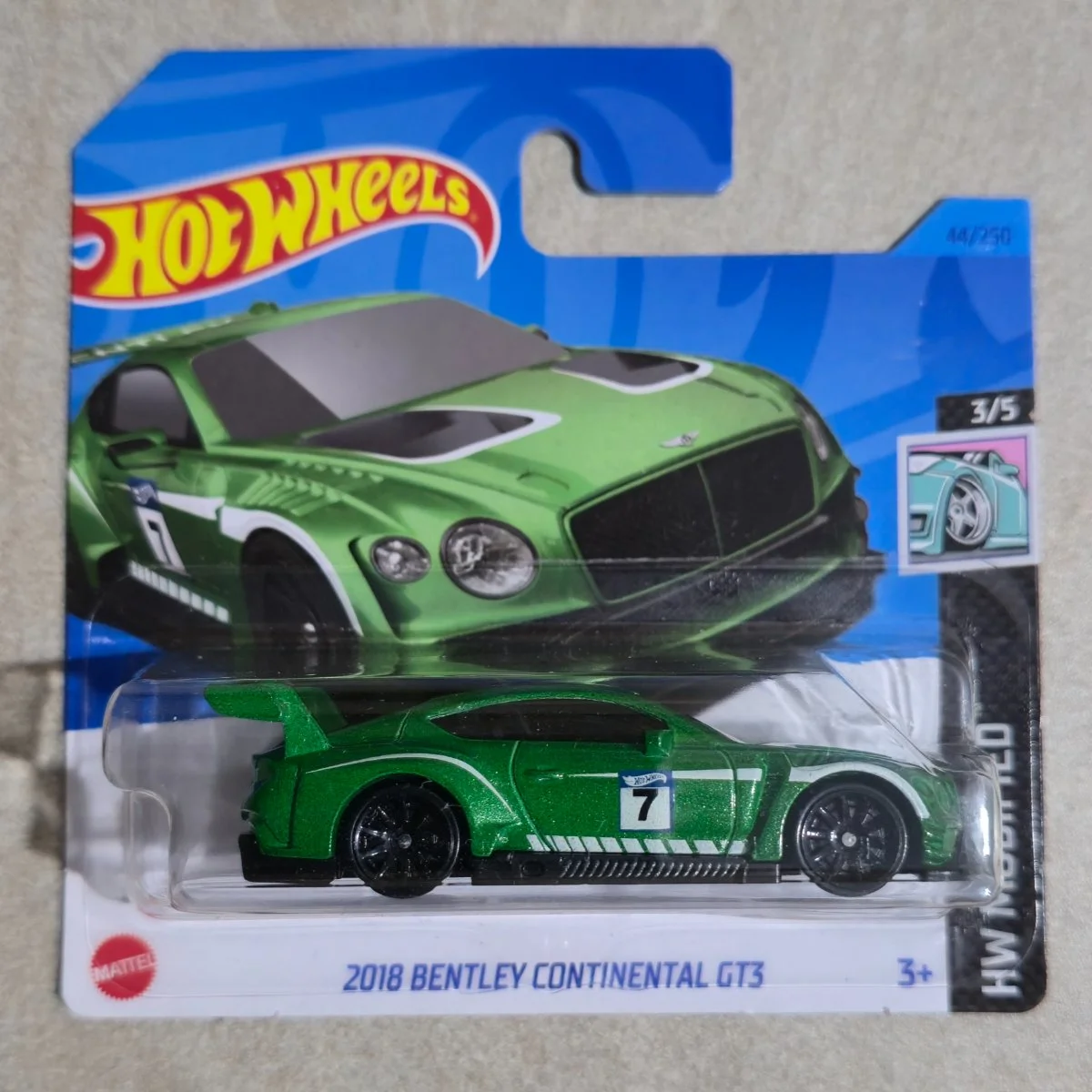 Hot Wheels 2018 Bentley Continental GT3  1:64