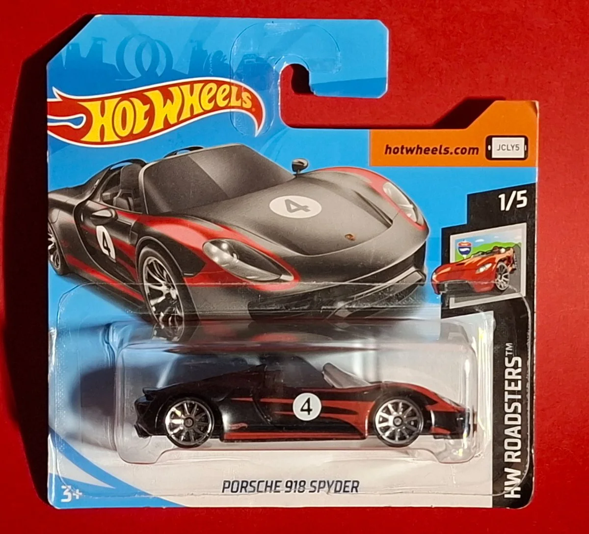 Hot Wheels PORSCHE 918 SPYDER 1:64