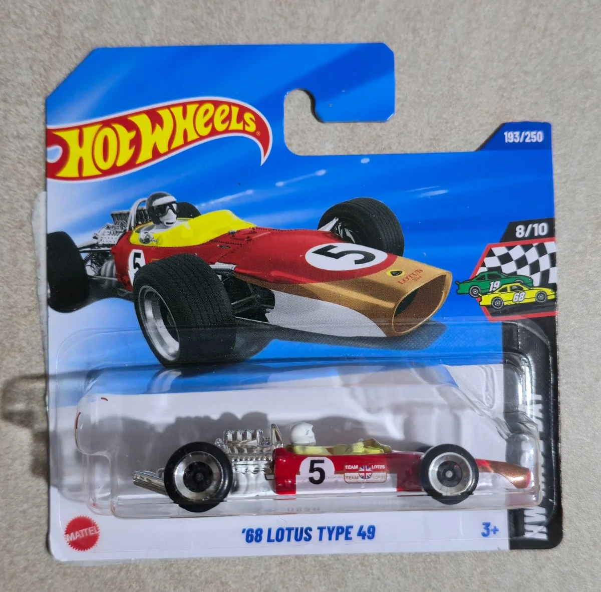 Hot Wheels '68 Lotus Type 49 1:64