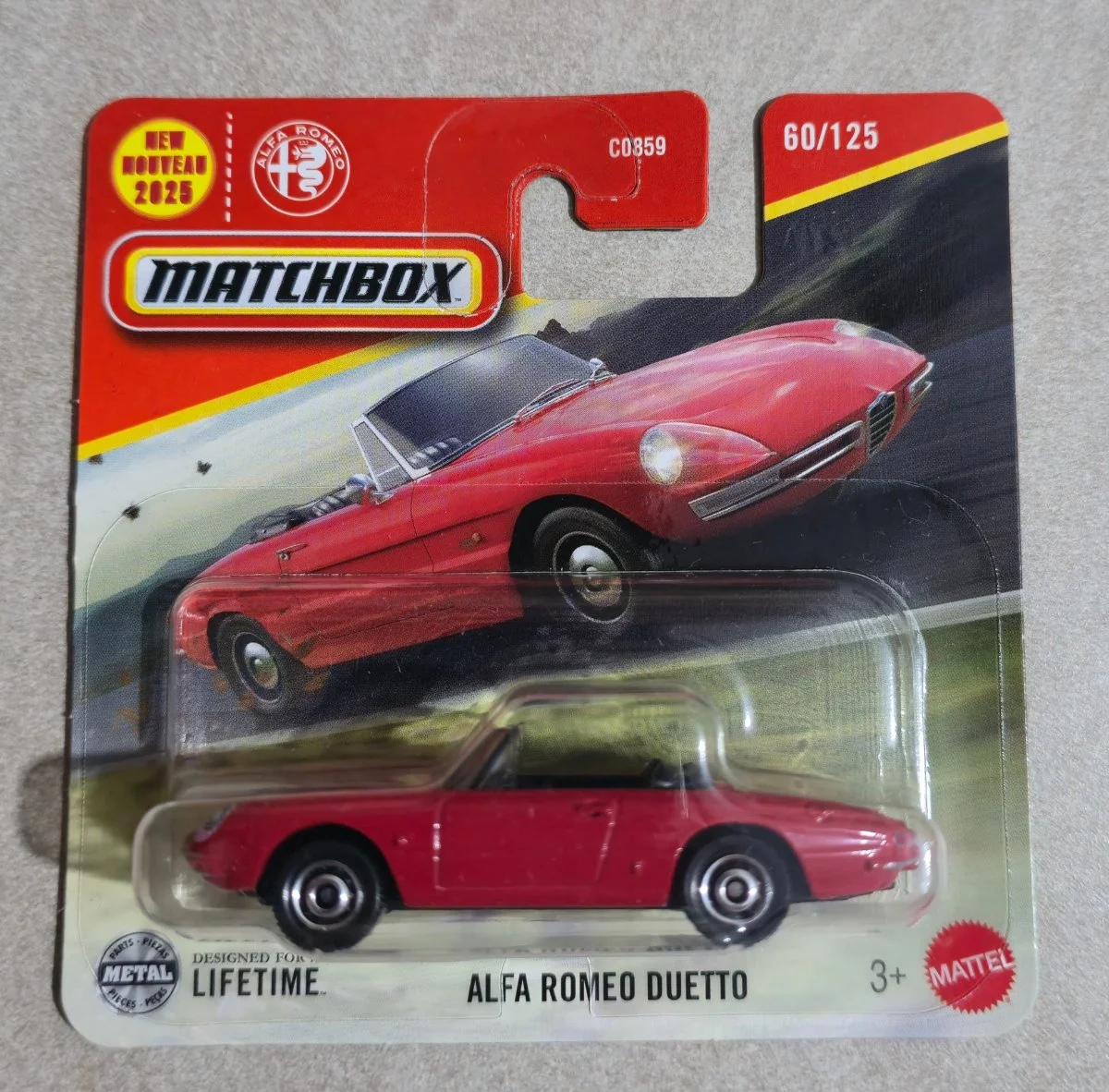 Matchbox Alfa Romeo Duetto 1:64