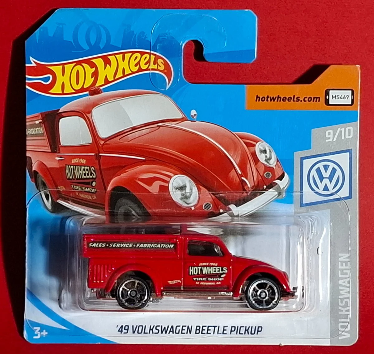 Hot Wheels '49 VOLKSWAGEN BEETLE PICKUP 1:64