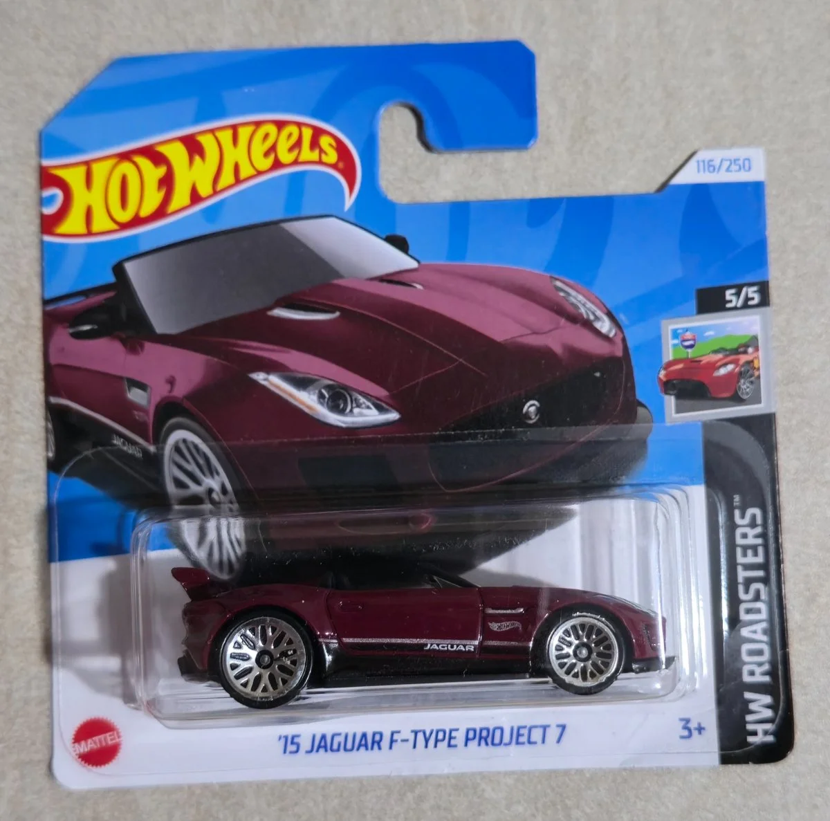 Hot Wheels '15 Jaguar F-Type Project 7 1:64