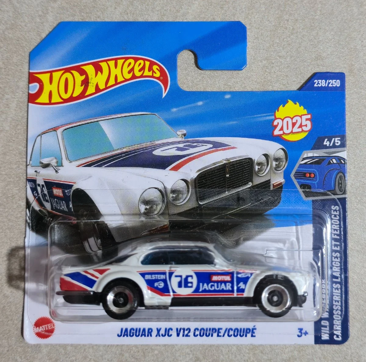 Hot Wheels Jaguar XJC V12 Coupe 1:64