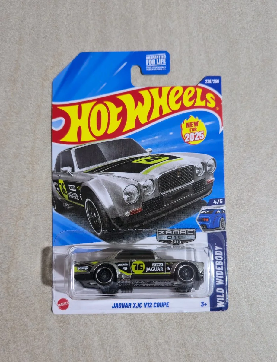 Hot Wheels Jaguar XJC V12 Coupe ZAMAC 1:64