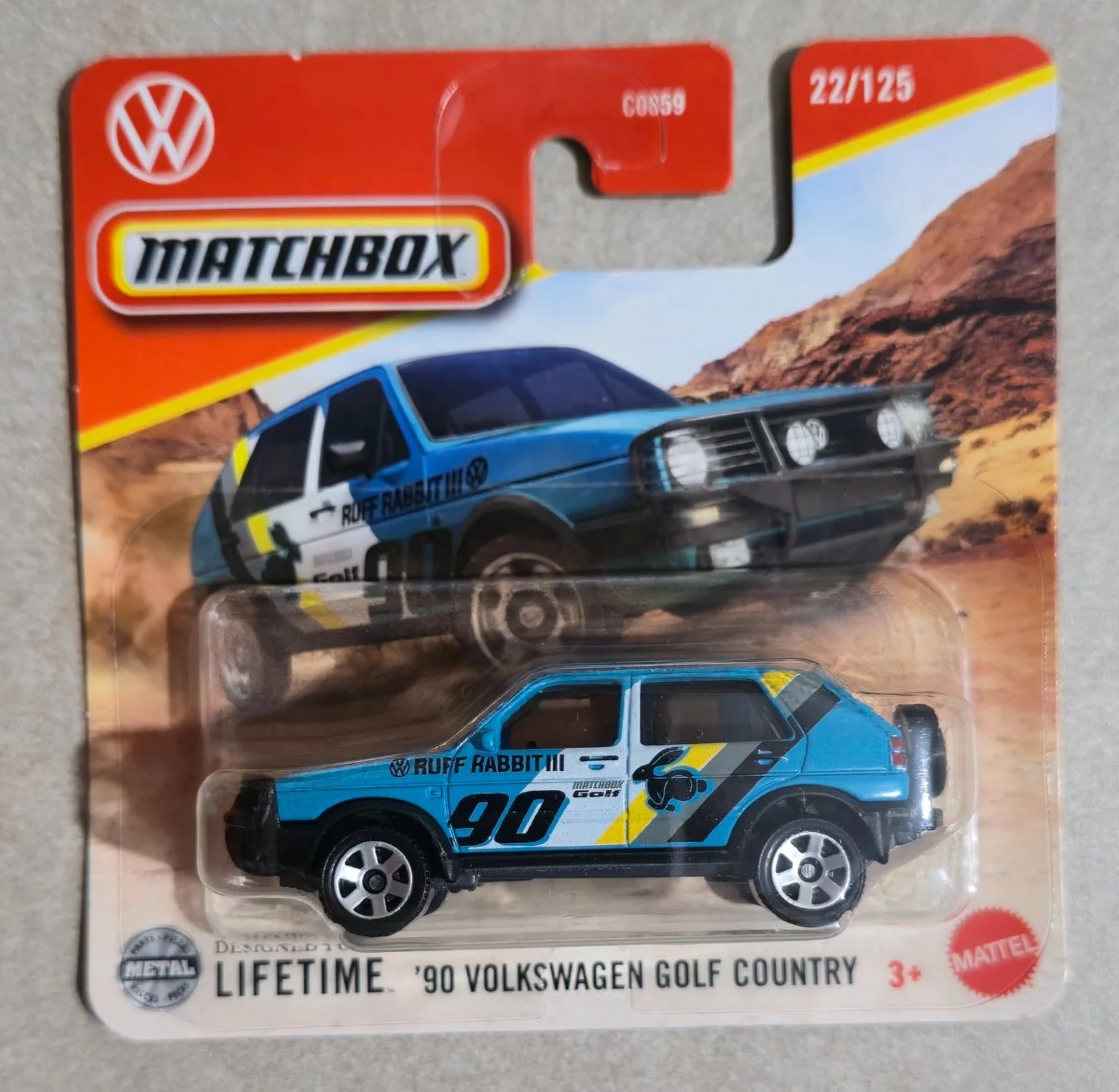 Matchbox '90 Volkswagen Golf Country 1:64