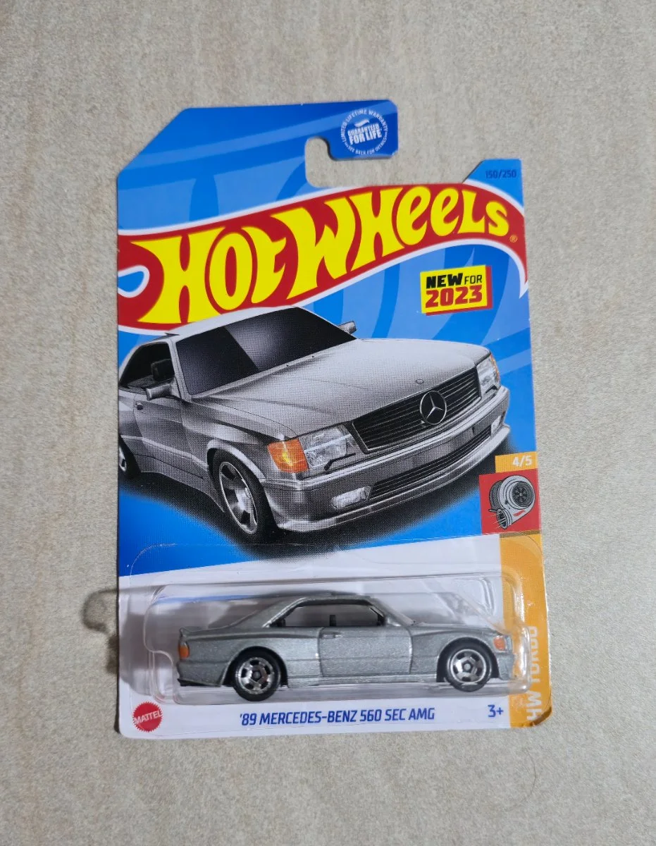Hot Wheels '89 Mercedes-Benz 560 SEC AMG 1:64