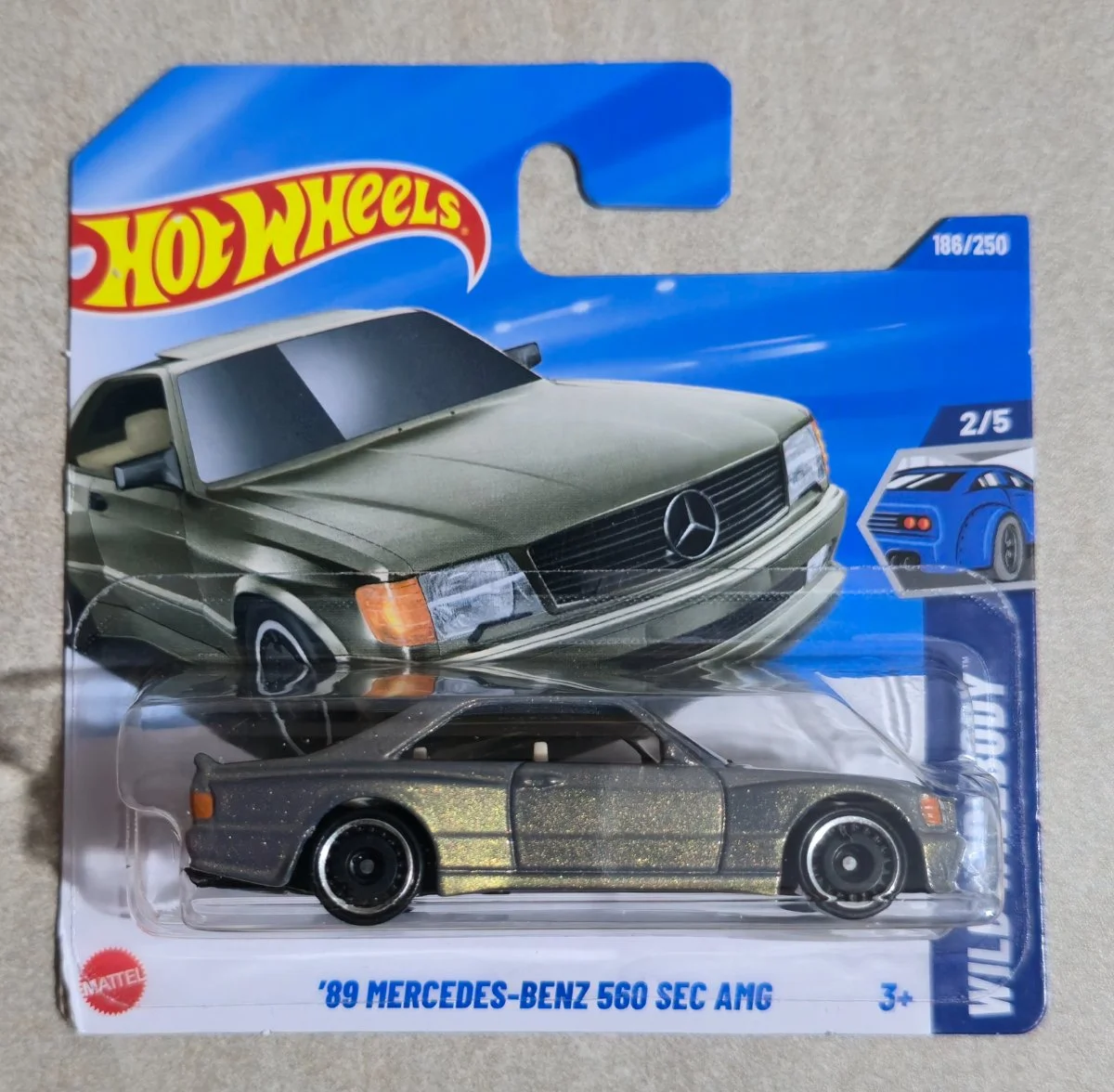 Hot Wheels '89 Mercedes-Benz 560 SEC AMG 1:64