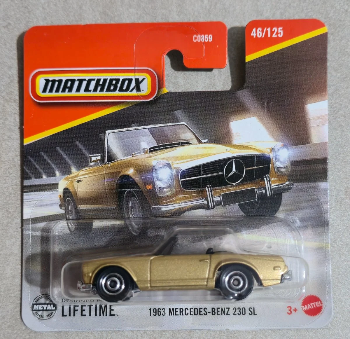 Matchbox 1963 Mercedes-Benz 230 SL 1:64