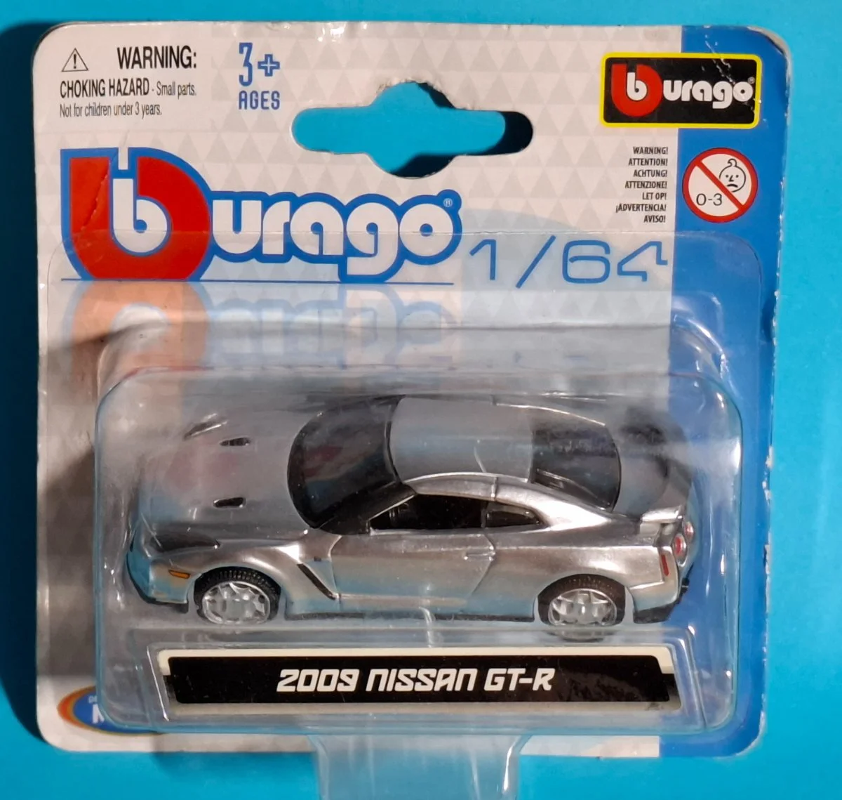 Bburago 2009 NISSAN GT-R 1:64
