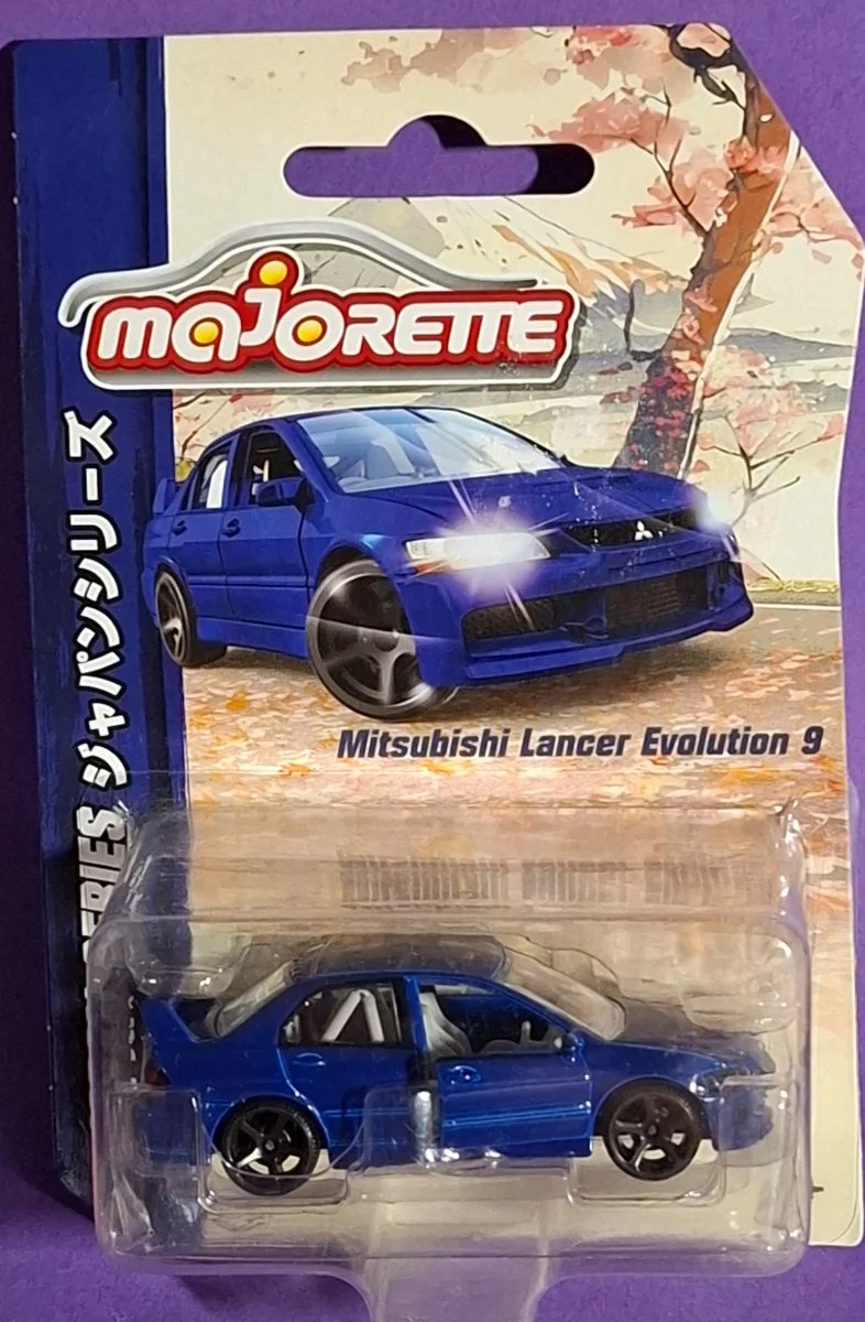 Majorette MITSUBISHI LANCER EVOLUTION 9 1:64