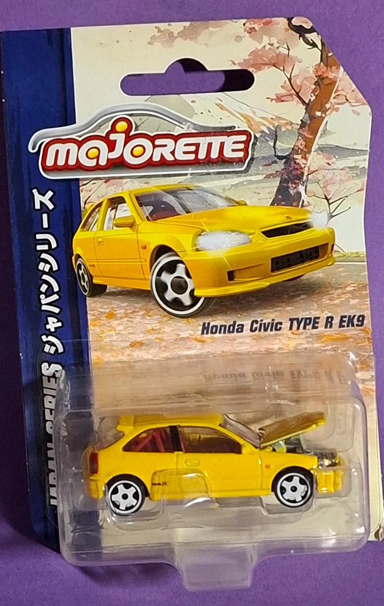 Hot Wheels HONDA CIVIC TYPE R EK9 1:64