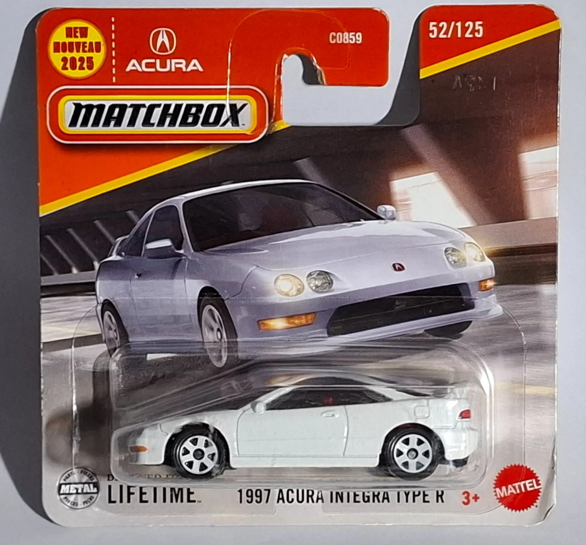 Hot Wheels 1997 ACURA INTEGRA TYPE R 1:64