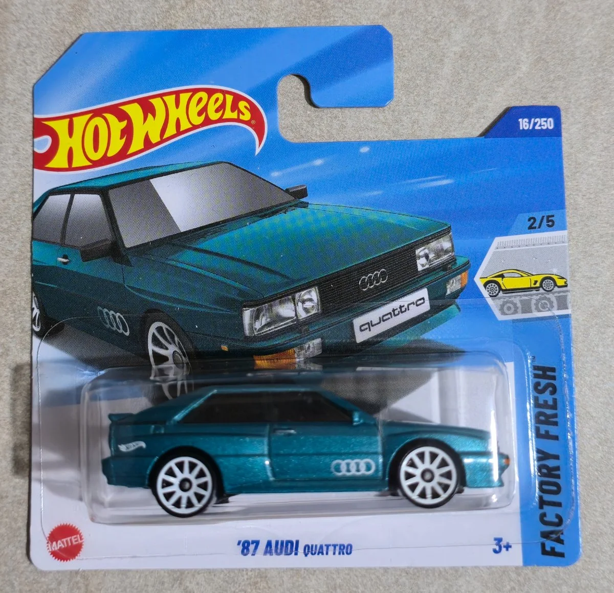 Hot Wheels '87 Audi Quattro 1:64