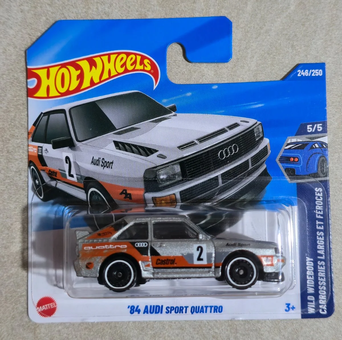 Hot Wheels '84 Audi Sport Quattro 1:64