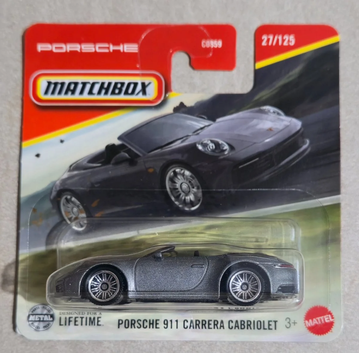 Matchbox Porsche 911 Carrera Cabriolet 1:64