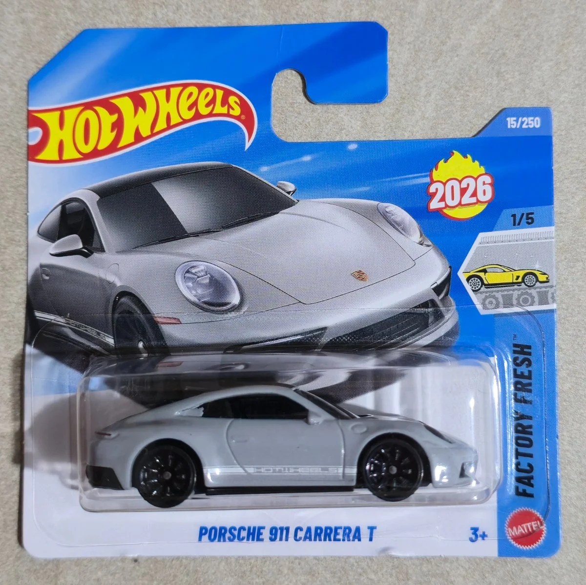 Hot Wheels Porsche 911 Carrera T 1:64