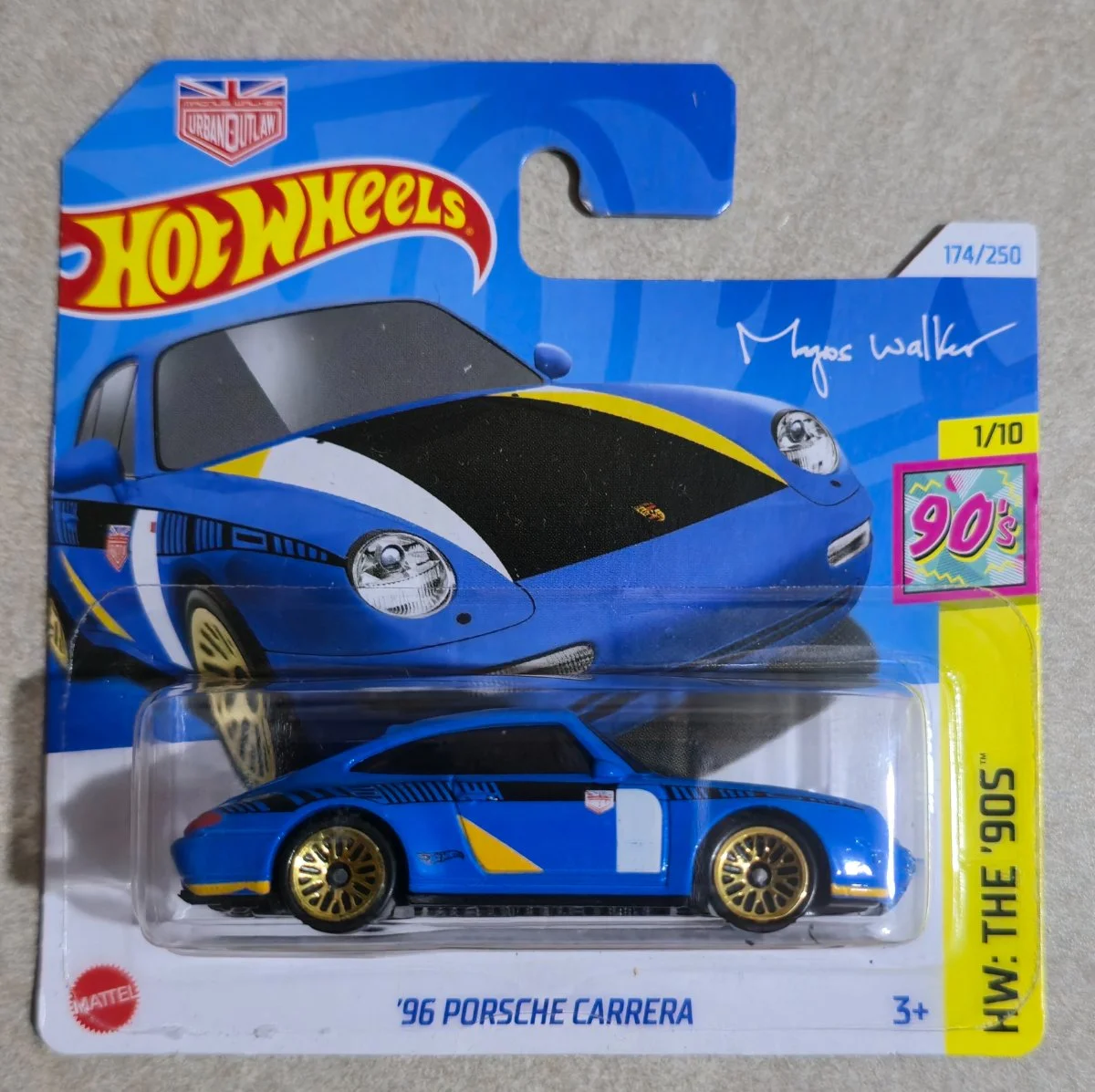 Hot Wheels '96 Porsche Carrera 1:64