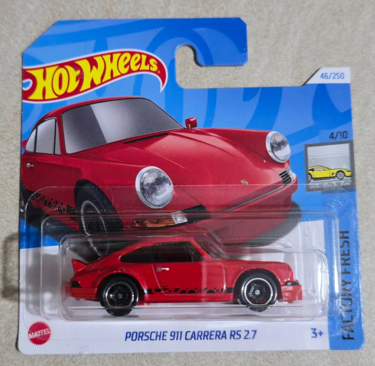 Hot Wheels Porsche 911 Carrera RS 2.7 1:64