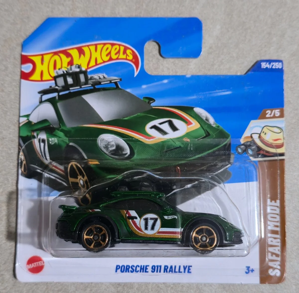 Hot Wheels Porsche 911 Rallye 1:64