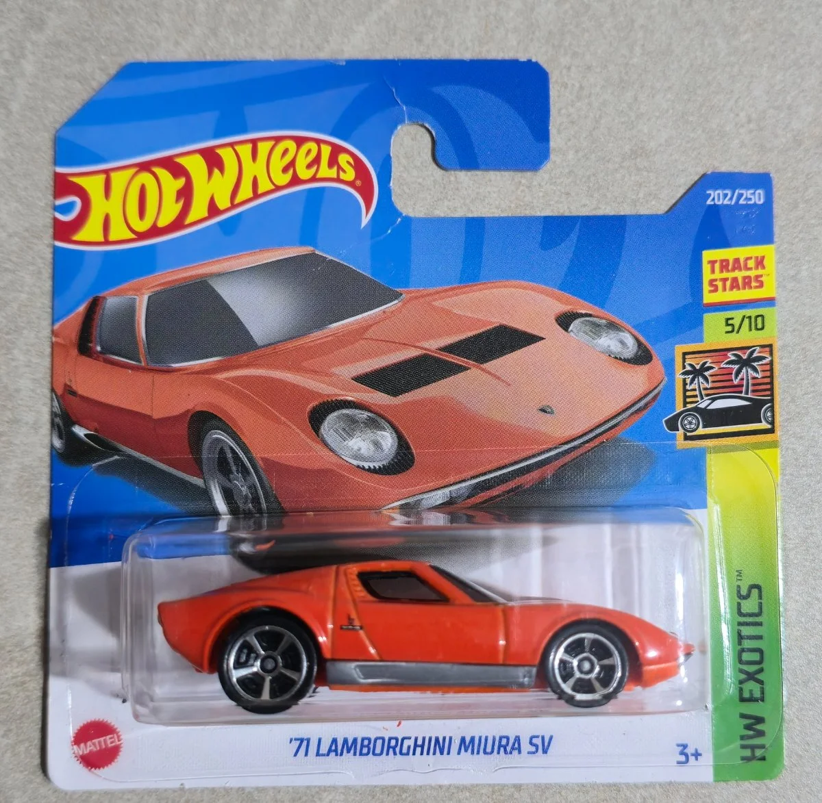 Hot Wheels '71 Lamborghini Miura SV 1:64