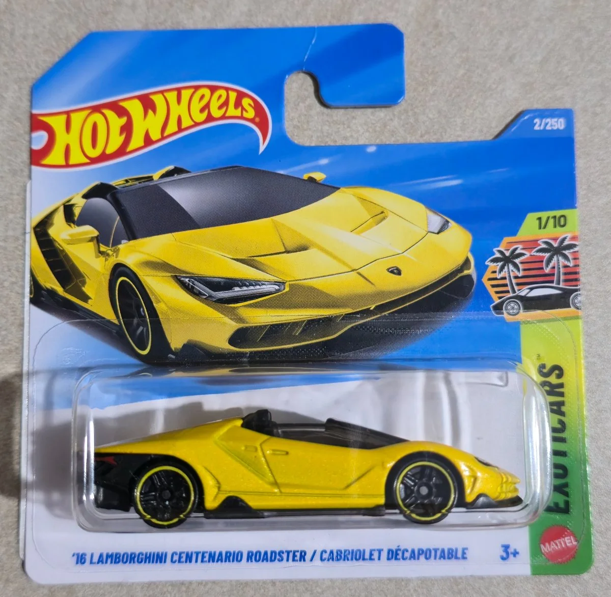 Hot Wheels '16 Lamborghini Centenario Roadster 1:64