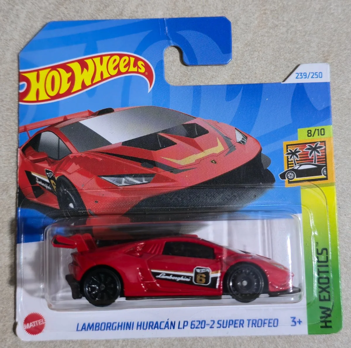 Hot Wheels Lamborghini Huracan LP 620-2 Super Trofeo 1:64